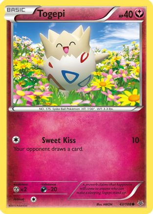 Togepi 043/108/108 - Common