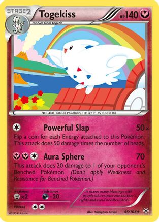 Togekiss (45) 045/108/108 - Rare