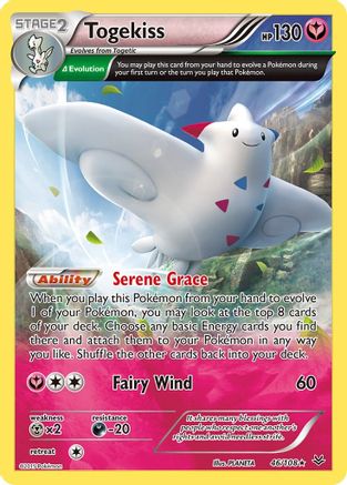 Togekiss (46 Delta) 046/108/108 - Holo Rare - Holofoil