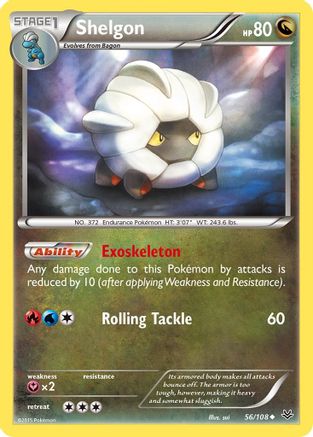 Shelgon 056/108/108 - Uncommon