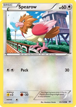 Spearow 065/108/108 - Common