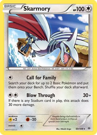 Skarmory 069/108/108 - Rare