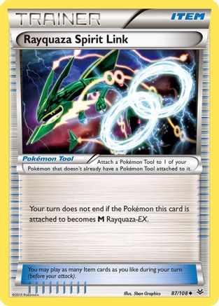 Rayquaza Spirit Link 087/108/108 - Uncommon