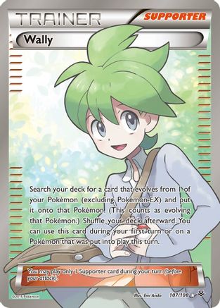 Wally (107 Full Art) 107/108/108 - Ultra Rare - Holofoil