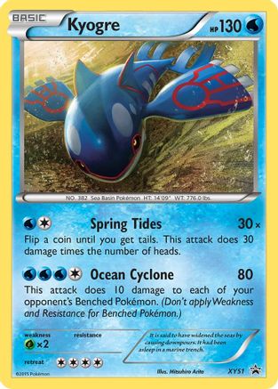 Kyogre XY51/211 - Promo - Holofoil