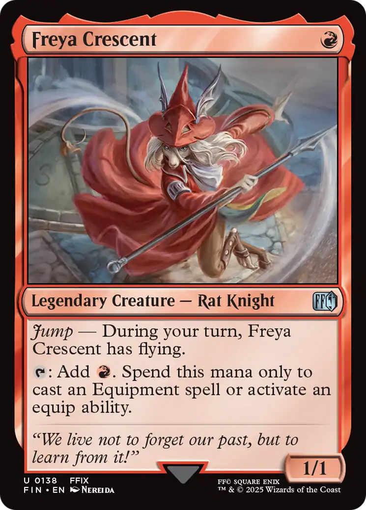 Freya Crescent (FCA-138) - FINAL FANTASY: Through the Ages Foil