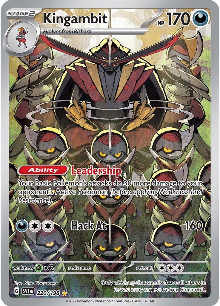 Kingambit 220/198 - Illustration Rare - Holofoil