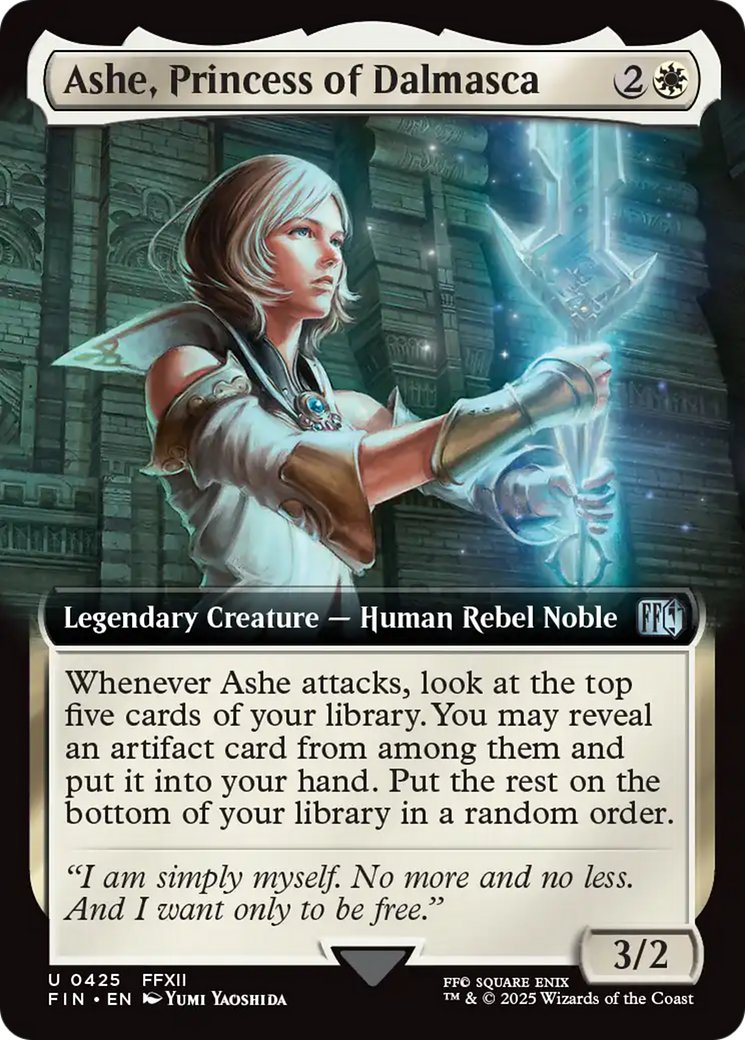 Ashe, Princess of Dalmasca (Extended Art) (FIN-425) - FINAL FANTASY Foil