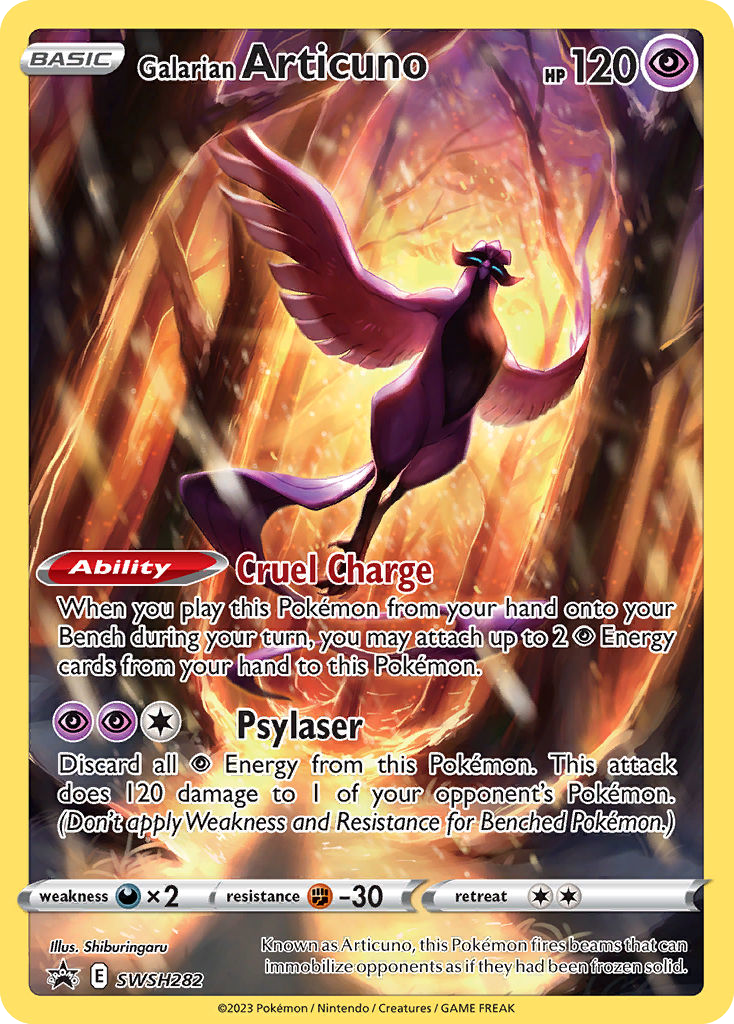 Galarian Articuno SWSH282/307 - Promo - Holofoil