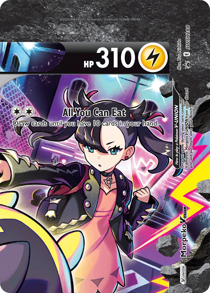 Morpeko V-UNION SWSH288/307 - Promo - Holofoil