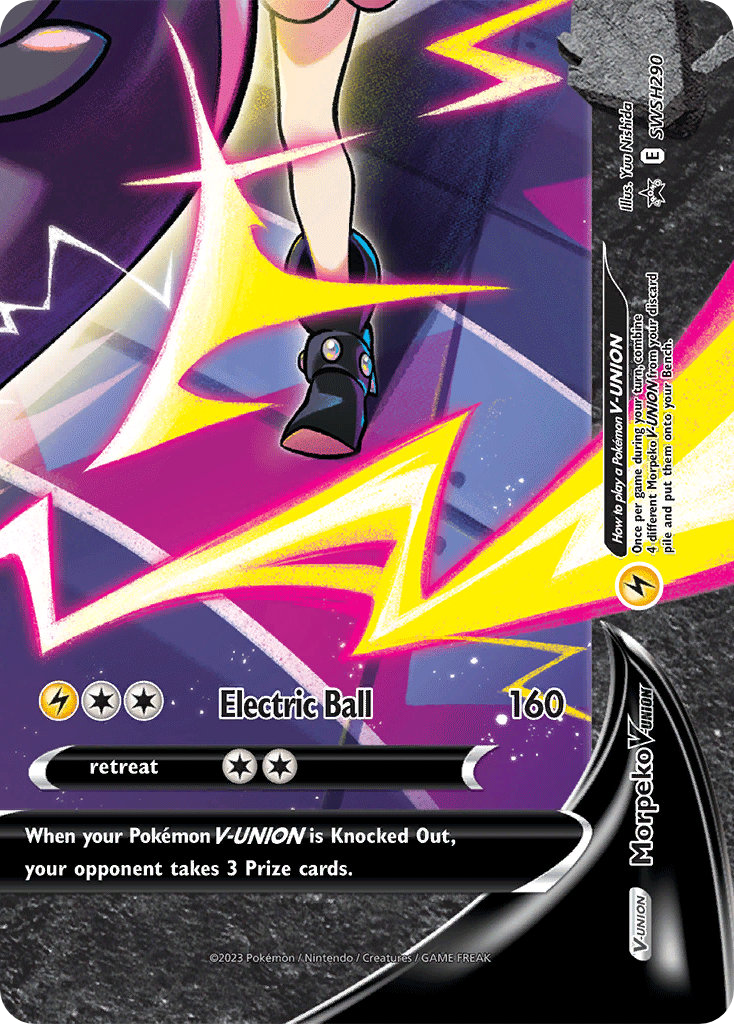 Morpeko V-UNION SWSH290/307 - Promo - Holofoil
