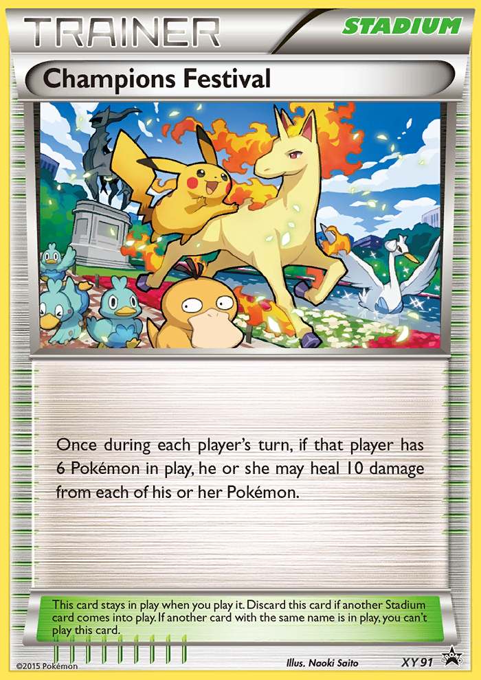 Champions Festival (2015) XY91/211 - Promo