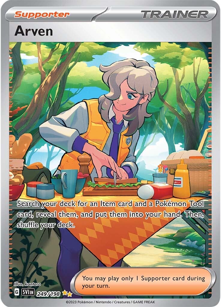 Arven 249/198 - Special Illustration Rare - Holofoil