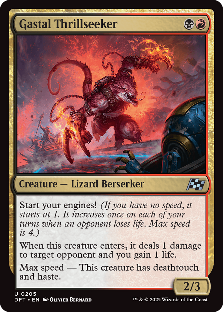 Gastal Thrillseeker (DFT-205) - Aetherdrift