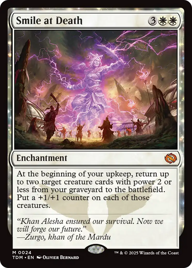 Smile at Death (TDM-024) - Tarkir: Dragonstorm Foil