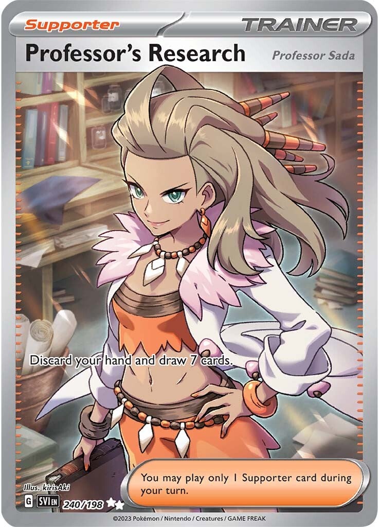 Professor's Research 240/198 - Ultra Rare - Holofoil