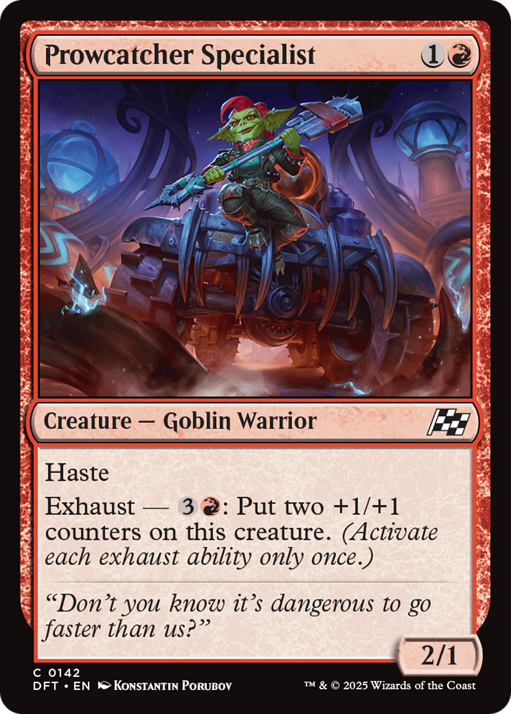 Prowcatcher Specialist (-142) - Aetherdrift Foil