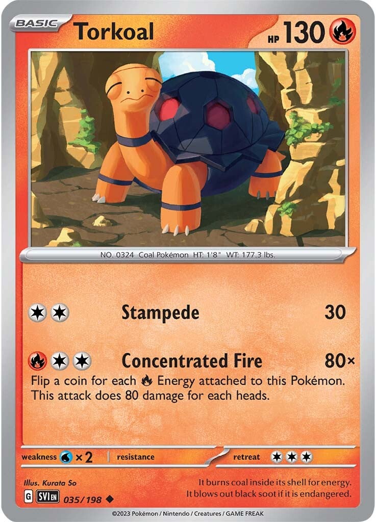 Torkoal 035/198 - Uncommon