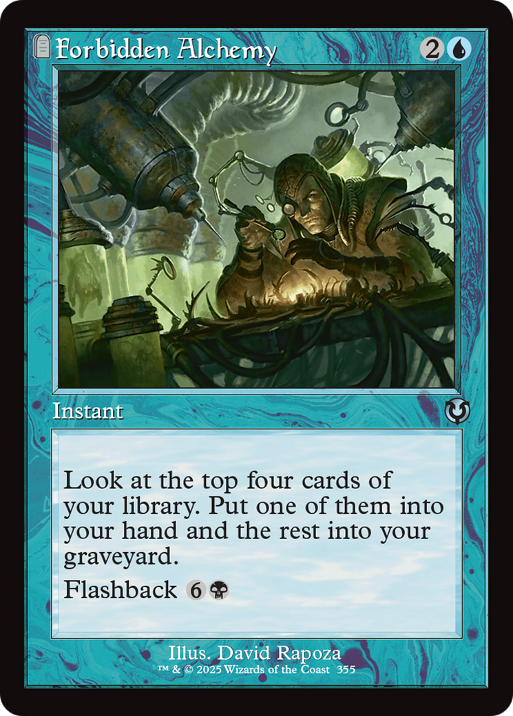 Forbidden Alchemy (Retro Frame) (-355) - Innistrad Remastered