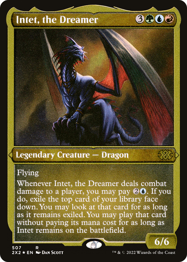 Intet, the Dreamer (Foil Etched) (2X2-507) - Double Masters 2022 Foil