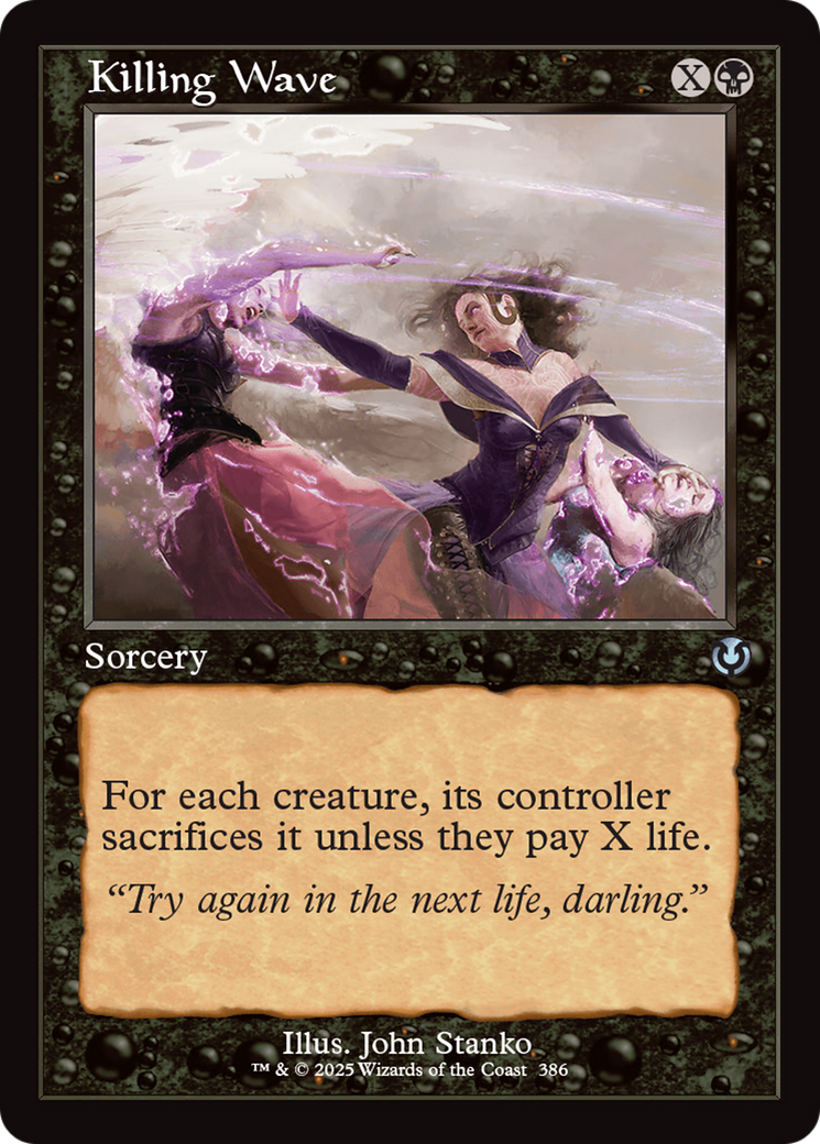 Killing Wave (Retro Frame) (-386) - Innistrad Remastered Foil