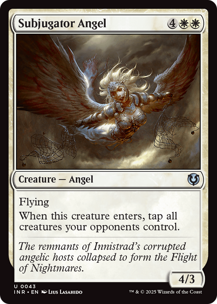 Subjugator Angel (-043) - Innistrad Remastered
