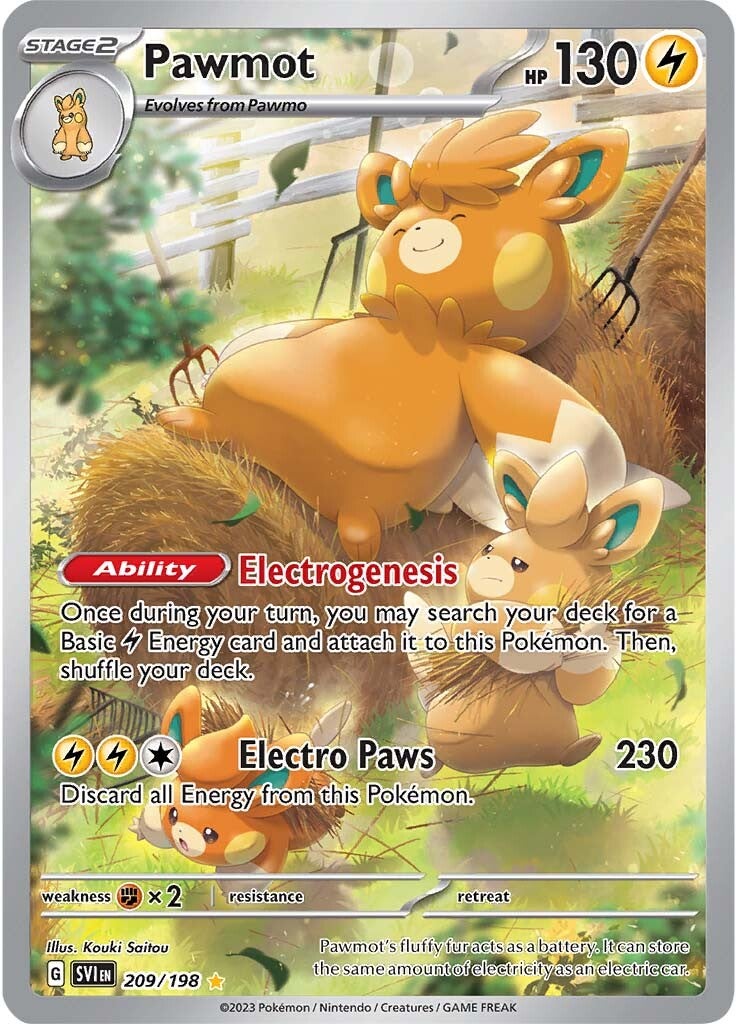 Pawmot 209/198 - Illustration Rare - Holofoil