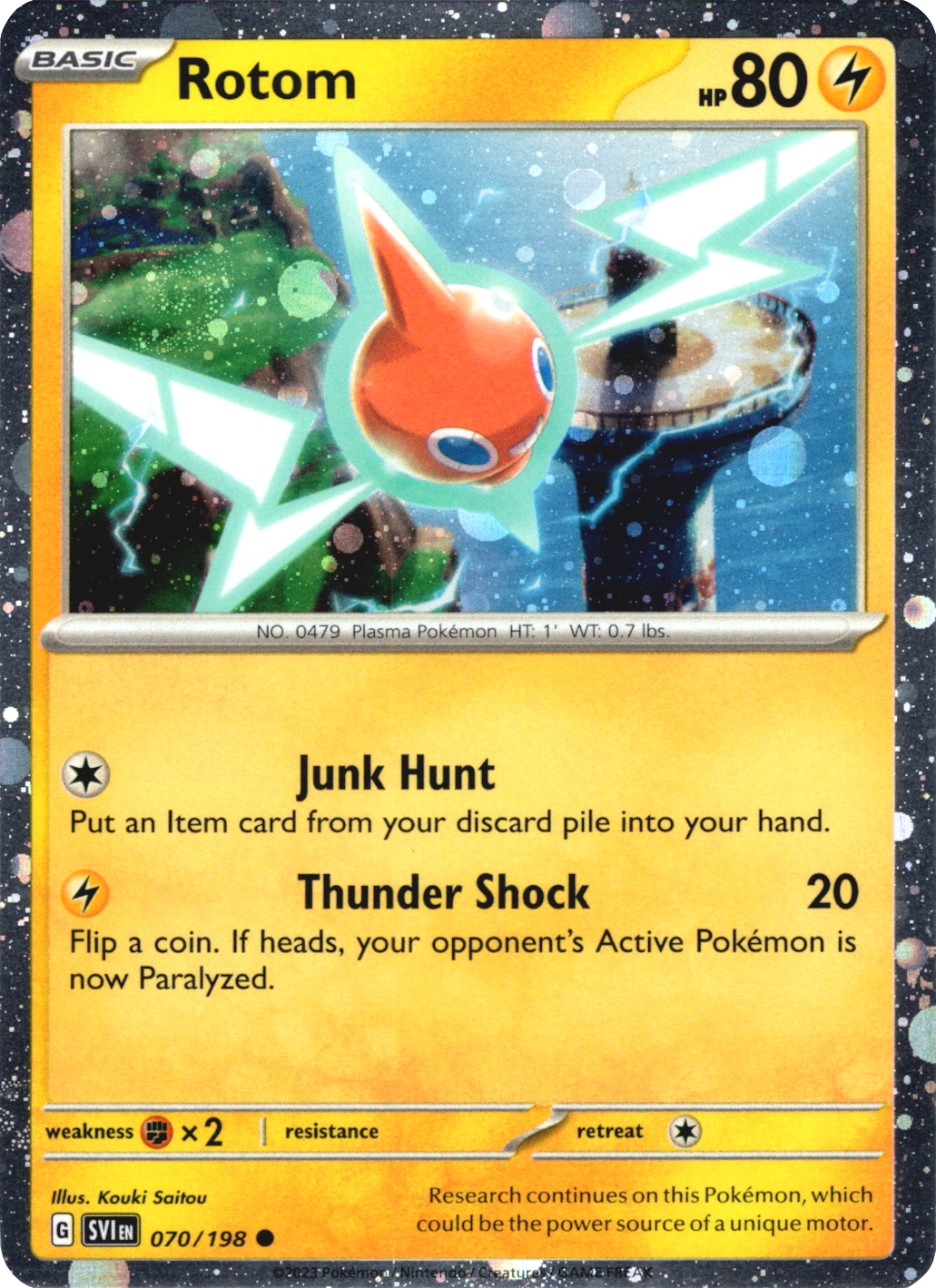 Rotom 070/198 - Promo - Holofoil
