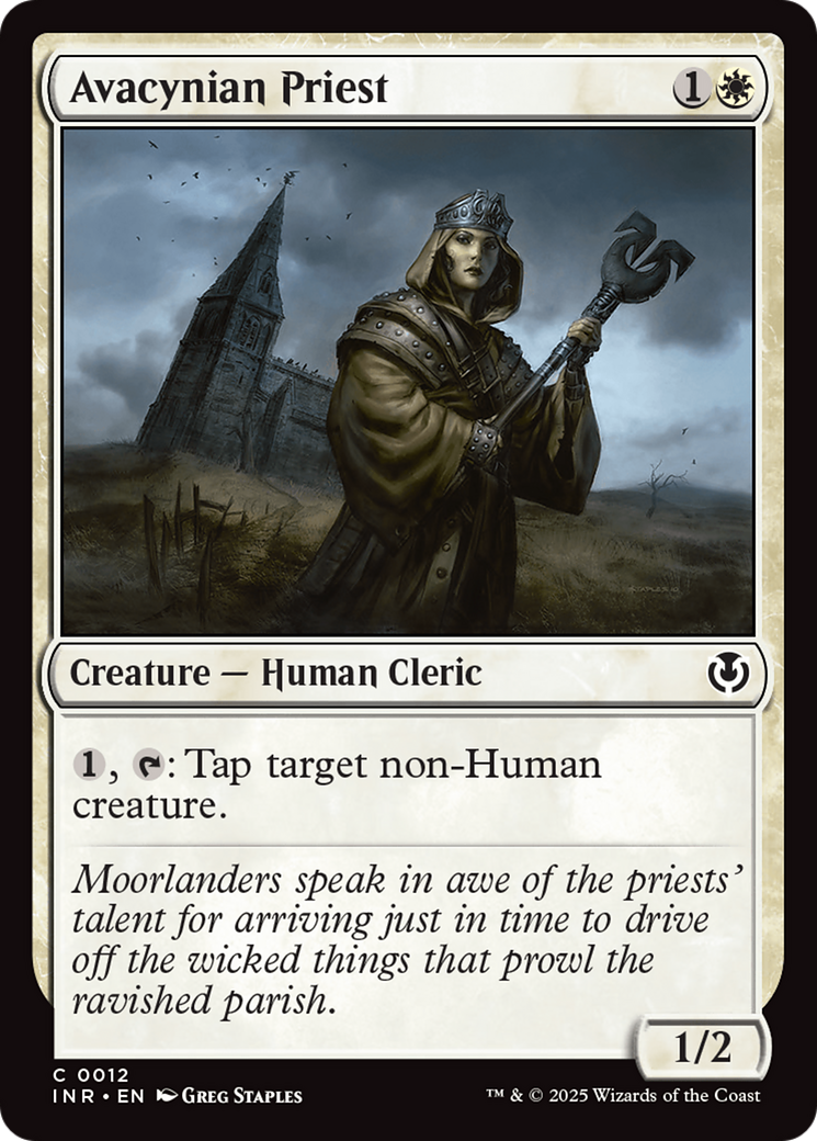 Avacynian Priest (-012) - Innistrad Remastered