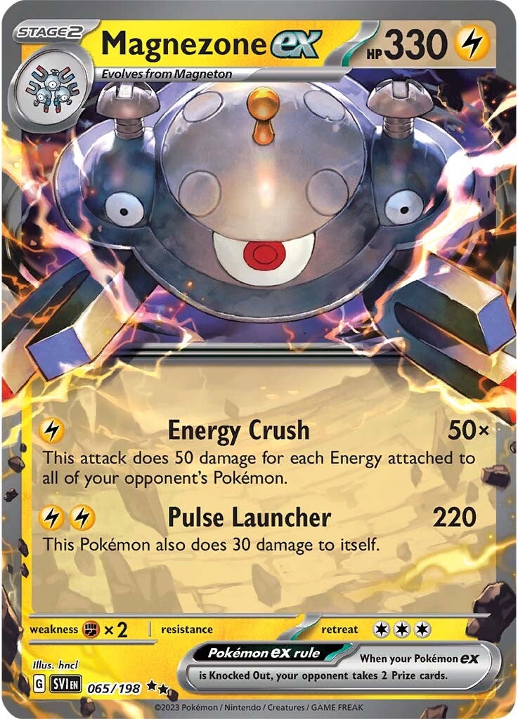 Magnezone ex 065/198 - Double Rare - Holofoil