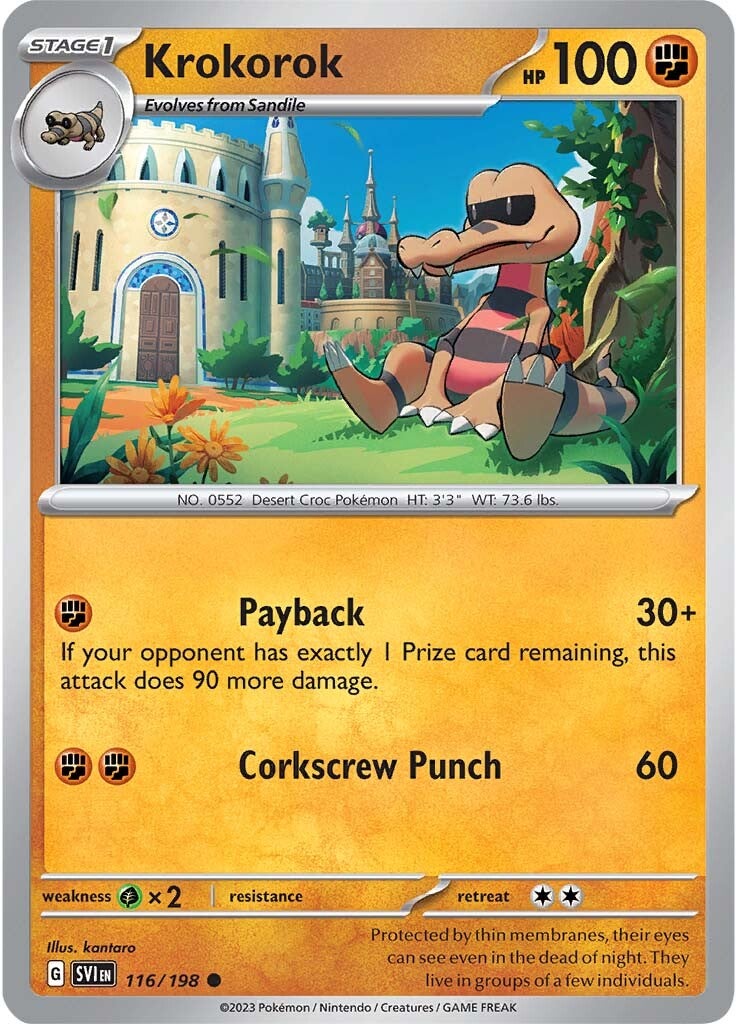 Krokorok 116/198 - Common