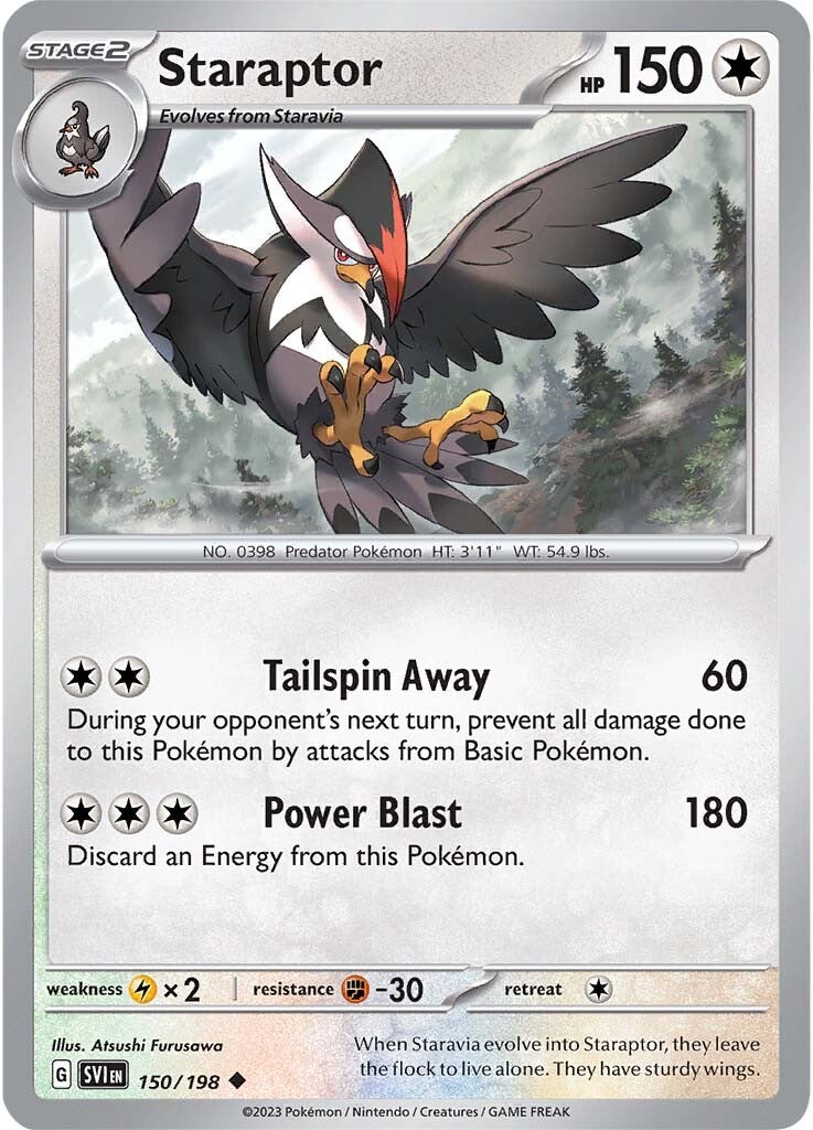 Staraptor 150/198 - Uncommon