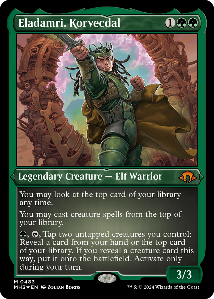 Eladamri, Korvecdal (MH3-483) - Modern Horizons 3 Foil