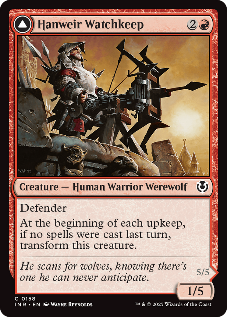 Hanweir Watchkeep (-158) - Innistrad Remastered