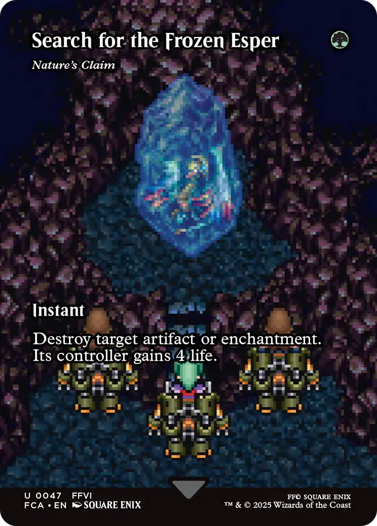 Search for the Frozen Esper - Nature's Claim (Showcase) (FCA-047) - FINAL FANTASY: Through the Ages
