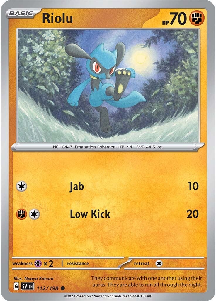 Riolu 112/198 - Common