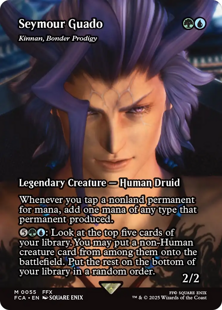 Seymour Guado - Kinnan, Bonder Prodigy (Showcase) (FCA-055) - FINAL FANTASY: Through the Ages Foil