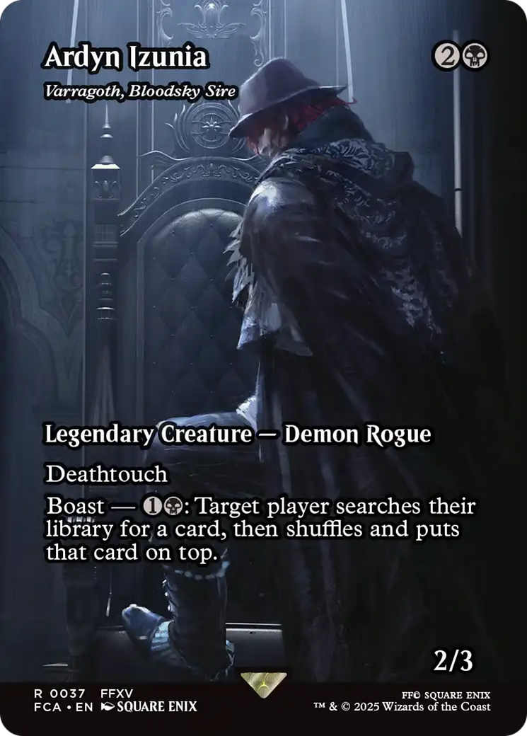 Ardyn Izunia - Varragoth, Bloodsky Sire (Showcase) (FCA-037) - FINAL FANTASY: Through the Ages Foil
