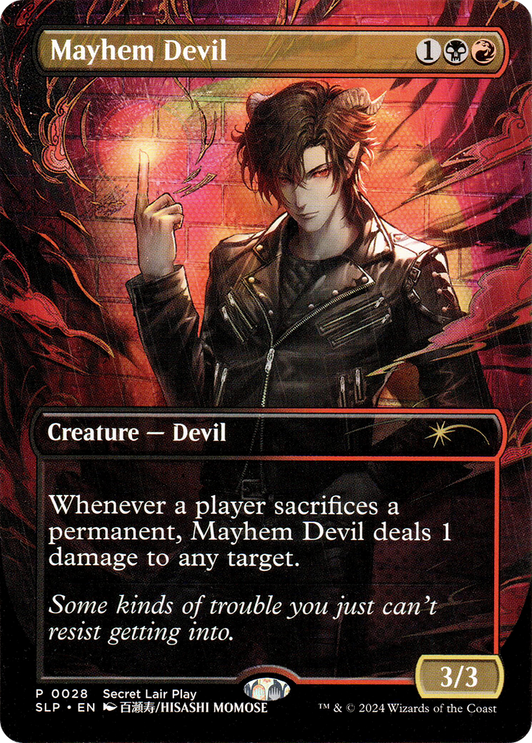 Mayhem Devil (SLP-028) - Secret Lair Showdown