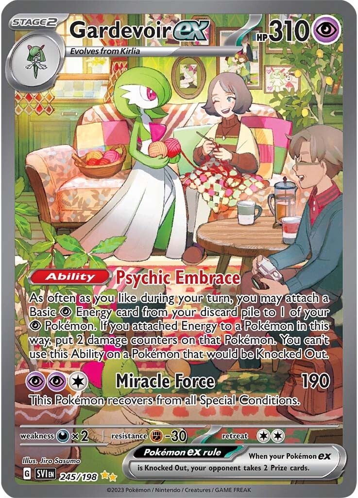 Gardevoir ex 245/198 - Special Illustration Rare - Holofoil