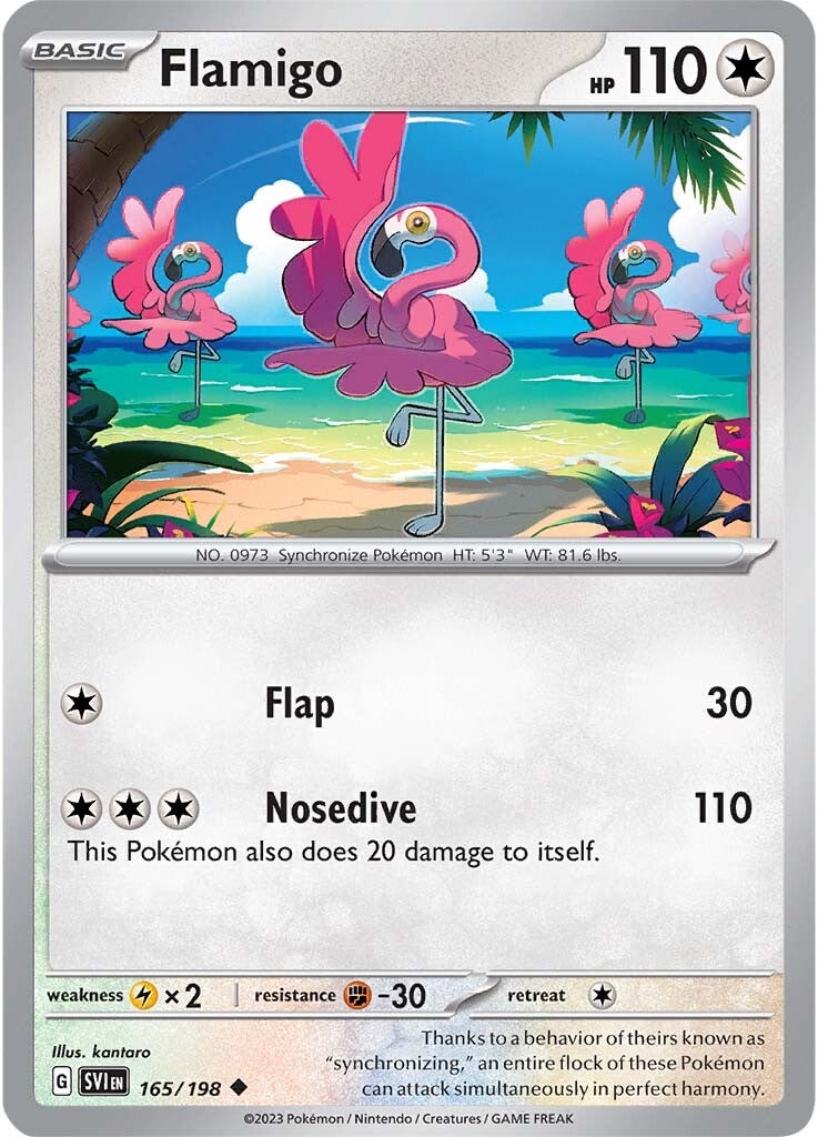 Flamigo 165/198 - Uncommon
