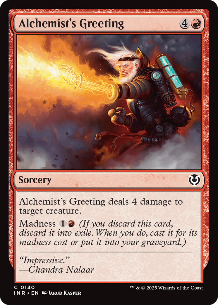 Alchemist's Greeting (-140) - Innistrad Remastered