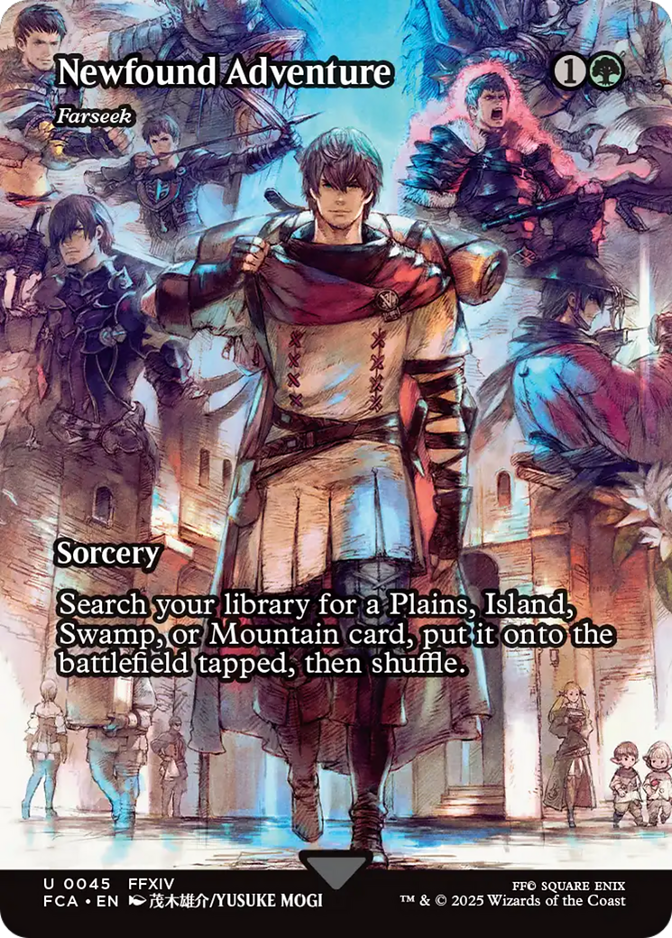 Newfound Adventure - Farseek (Showcase) (FCA-045) - FINAL FANTASY: Through the Ages