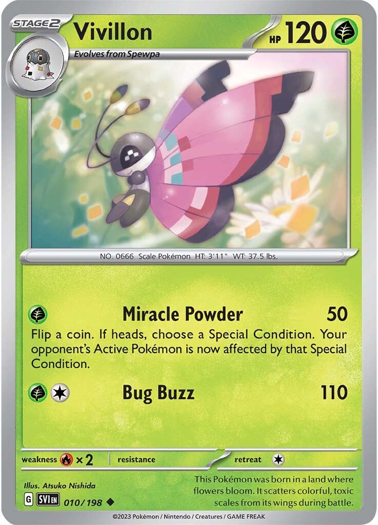 Vivillon 010/198 - Uncommon