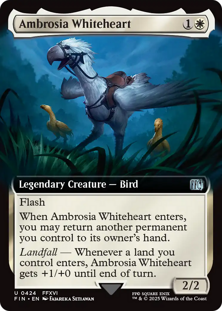 Ambrosia Whiteheart (Extended Art) (FIN-424) - FINAL FANTASY