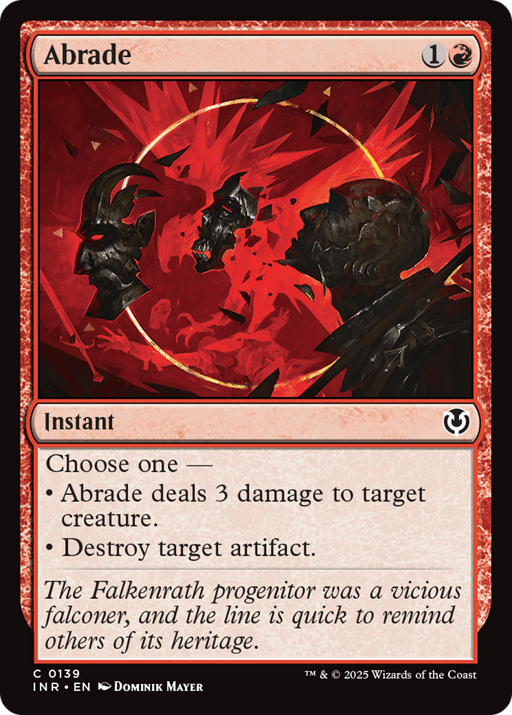 Abrade (-139) - Innistrad Remastered Foil
