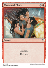 Throes of Chaos (White Border) [Mystery Booster 2]