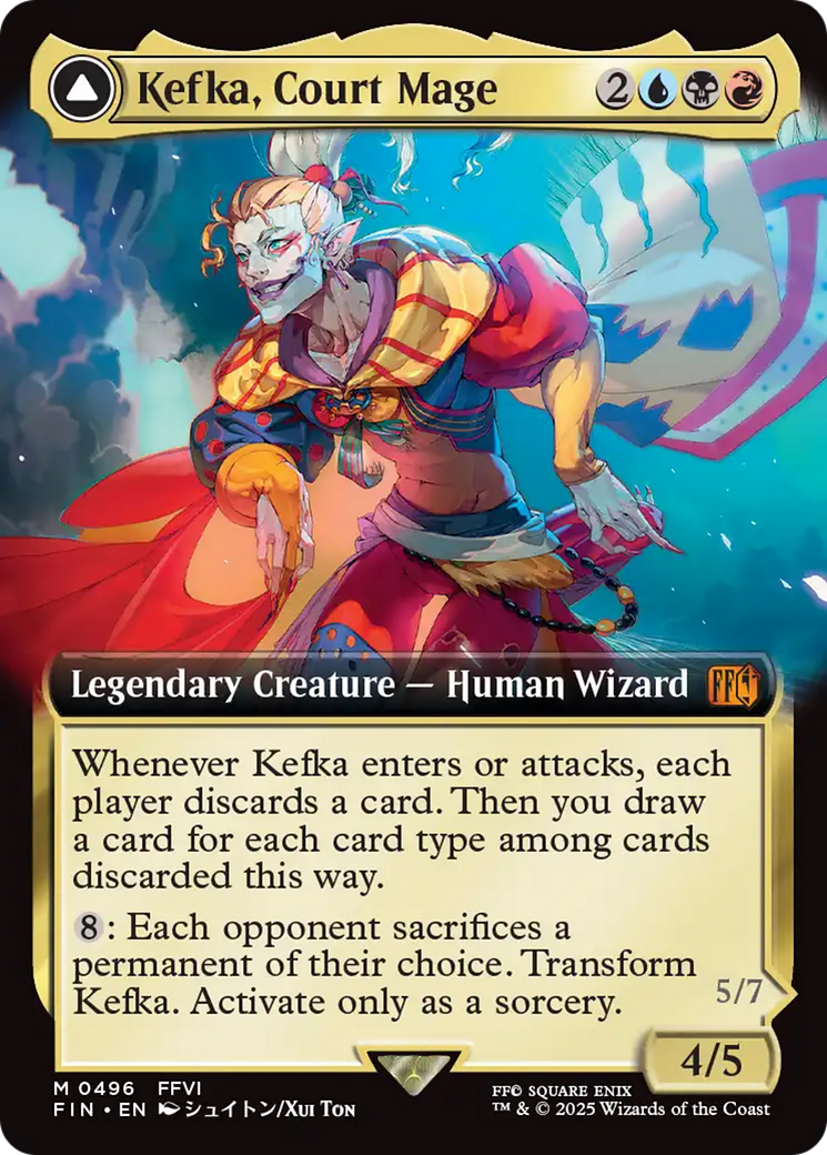 Kefka, Court Magem (Extended Art) (FIN-496) - FINAL FANTASY
