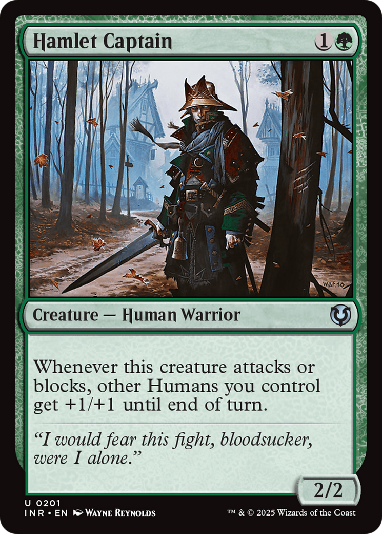 Hamlet Captain (-201) - Innistrad Remastered Foil