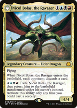Nicol Bolas, the Ravager // Nicol Bolas, the Arisen [Judge Gift Cards 2021]